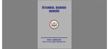 Bölme Def'i |İstanbul Barosu Dergisi C.94 Sayı: 2020/3 s.172